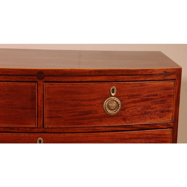 Regency Bombé Commode, 1800s For Sale - Image 4 of 14