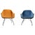 Metal Set of Lounge Chairs by Carlo Hauner and Martin Eisler, Brazil, 1960s For Sale - Image 7 of 7