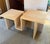 Custom-Made Wooden Minimalist White Oak Side Table & Vinyl Record Player Stand For Sale - Image 4 of 7