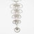 Metal Paco Rabanne Style Space Age Chrome Wire Necklace For Sale - Image 7 of 11
