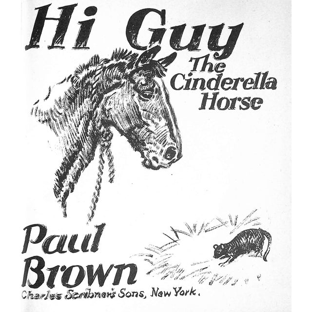 1940s Original 1944 Pencil Drawing From Hi, Guy! The Cinderella Horse by Paul Brown 20 For Sale - Image 5 of 6
