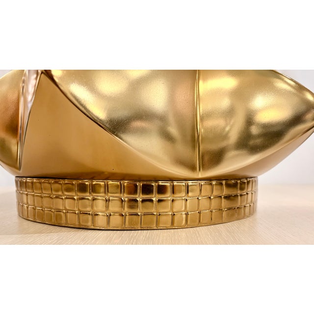John Richard Modern Brass Star Giza Bowl For Sale - Image 4 of 4