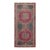Vintage Persian Shiraz Rug in Pink and Teal Floral Patterns by Rug & Kilim For Sale