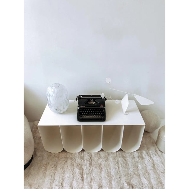 Vintage Optima Elite Black Typewriter, 1950s For Sale - Image 9 of 18