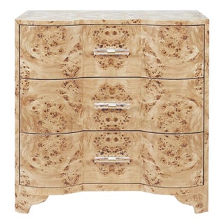 Calvin Burl Wood Chest For Sale