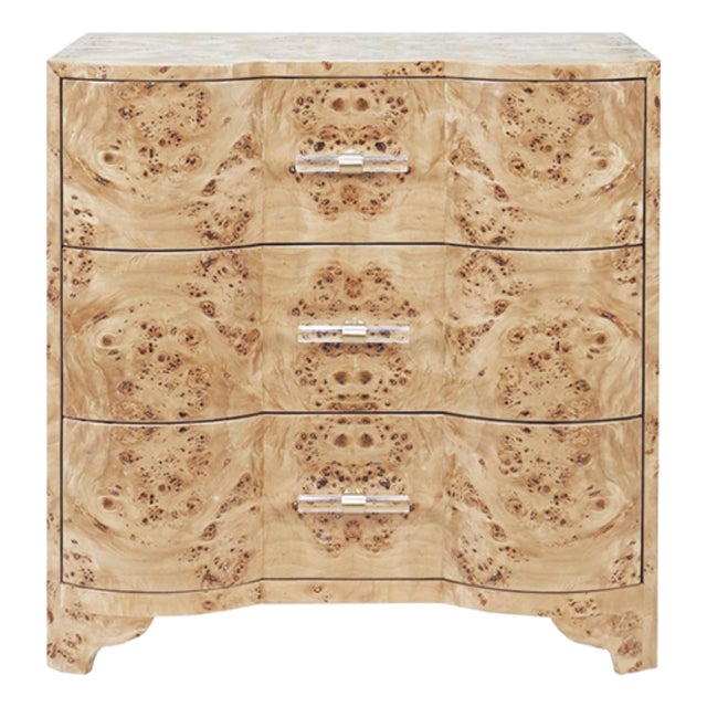 Calvin Burl Wood Chest For Sale
