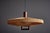 UFO Disc Pendant Light with Teak Centerpiece from Temde Leuchten, Germany, 1970s For Sale - Image 4 of 13