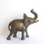 Beautiful, detailed and heavy brass elephant. The elephant has some beautiful patina, as seen in the photos. Beautiful...