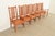 Charles Limbert Stickley Style Arts & Crafts Teak and Cane Dining Chairs, Set of Six For Sale - Image 4 of 13