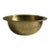 Rustic Moroccan Farmhouse Hammered Brass Sink Bathroom Drop-In Oval Bar Sink With Brass Drain For Sale