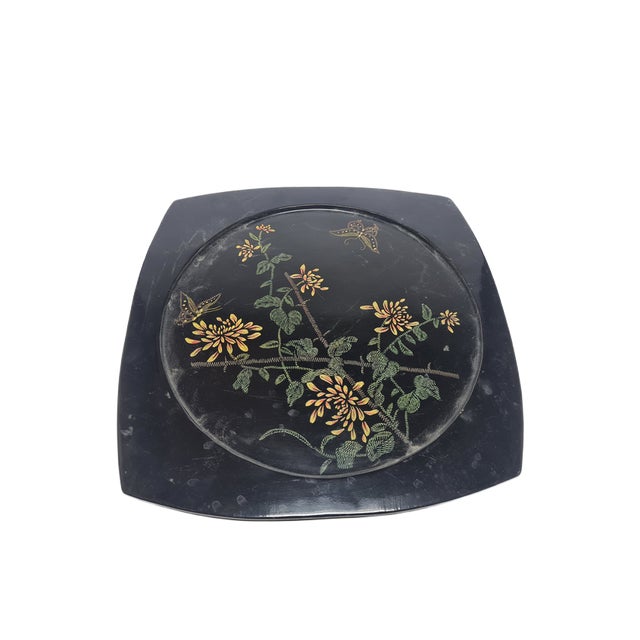 Japanese Lacquerware Tray, 1950s For Sale - Image 3 of 18