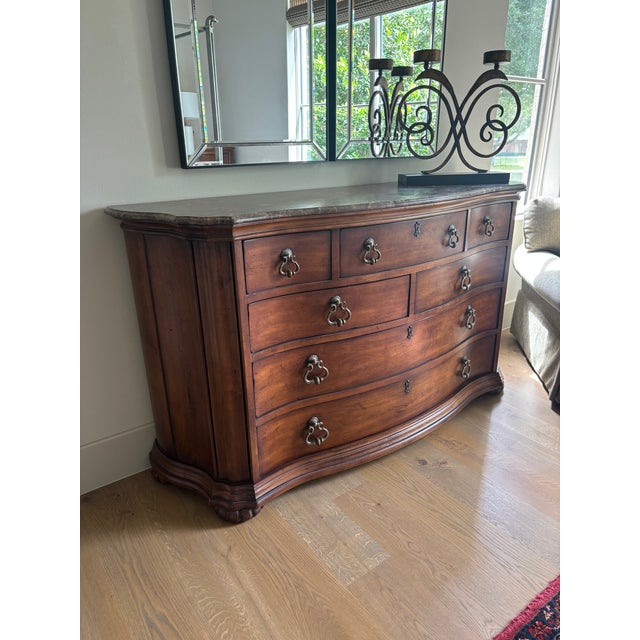 Italian Century Furniture Italian Cabinet, Sideboard and Two Chests, 4 Pieces For Sale - Image 3 of 18