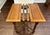 Early 1900’s English Oak Barley Twist Draw-Leaf Pub Table For Sale - Image 10 of 12