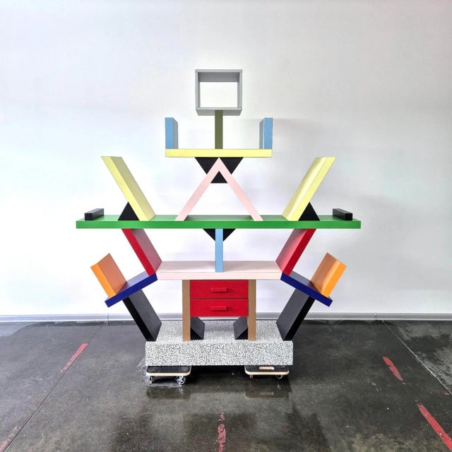 Carlton Bookcase by Ettore Sottsass, 1981 For Sale - Image 15 of 15
