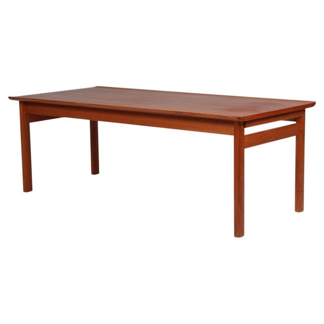 Vintage Coffee Table in Teak by Tove & Edvard Kindt-Larsen, 1960s For Sale - Image 8 of 8
