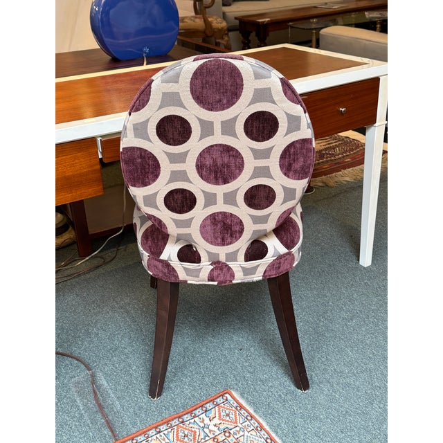 Mitchell Gold Geometric Side Dining Chair For Sale - Image 10 of 12