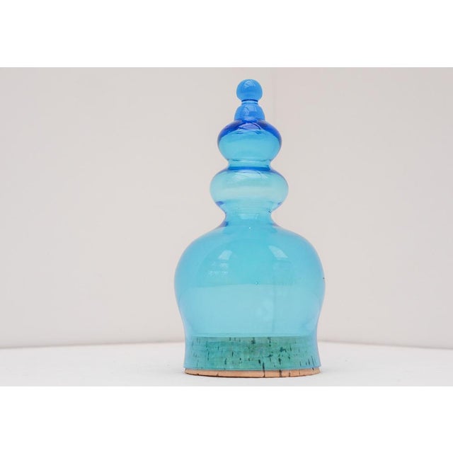 Candy Box in Handblown Art Glass by Bertil Vallien for Kosta Boda, 1970s For Sale - Image 11 of 12