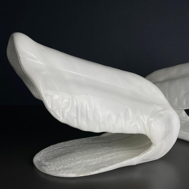 Oyster Murano Table Lamps by La Murrina, Italy, 1970s Set of 2 For Sale - Image 14 of 17