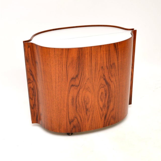 Vintage Italian Drinks Cabinet by Eugenio Gerli for Tecno, 1960s For Sale - Image 6 of 12