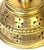 Large Dutch Baroque Engraved & Pierced Brass Chamber Candlestick Ventilated Base For Sale - Image 15 of 18