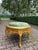 1980s Italian Rococo Gold Beech Green Velvet Bench For Sale - Image 12 of 12