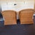 Pair of Vintage Woven Rattan/wicker Barrel-style Accent Chairs For Sale In San Francisco - Image 6 of 12