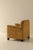 Art deco lounge chair produced in Belgium around 1940. Reupholstered in a deep yellow fabric. In good condition with some...