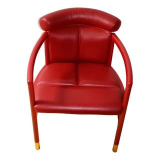 Thonet Leather Fareeuil from Gebrüder Thonet Vienna Gmbh, 1995 For Sale