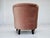 Vintage Danish Lounge Chair in Salmon Pink Furniture Velour and Ash Wood, 1950s For Sale - Image 13 of 17