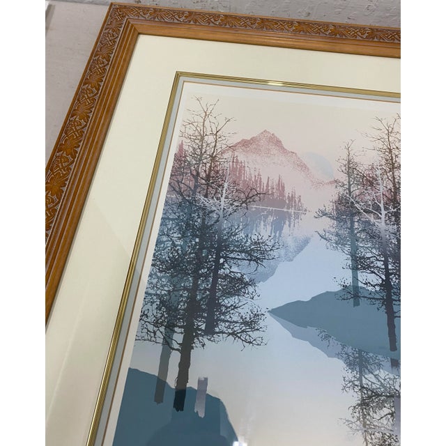 James Hagen 'Windy Waters" Original Serigraph C.1984 For Sale - Image 4 of 13