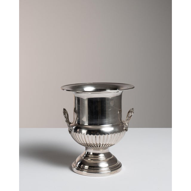 Mid 20th Century France Silver Metal Ice Bucket For Sale - Image 14 of 15