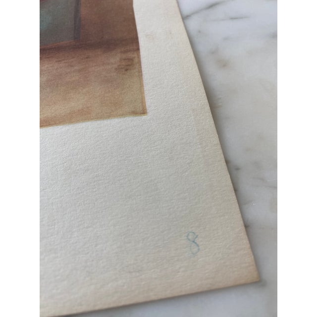 Two Nudes Lithograph, Signed Limited Edition, 1946, Mid-Century Modern For Sale - Image 12 of 18