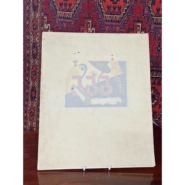 Hand-Painted State Express 555 Cigarettes Pictorial from Beaven, 1920s For Sale - Image 6 of 7