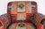 Handmade Armchair Upholstery With Tribal Handwoven Vintage Kilim For Sale - Image 11 of 13