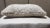 Zinc sheepskin on both sides. Size: 20 x 10 Invisible zipper. Pillow cover only. Dry clean only. Zinc sheepskin...