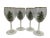 Green Vintage Spode Christmas Tree Wine Glasses- Set of 4 For Sale - Image 8 of 8