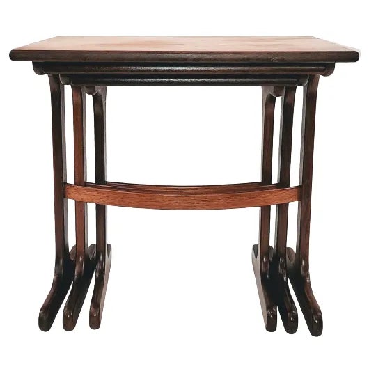 Mid-Century Modern 1960s Mid-Century Danish Modern Nesting Tables G-Plan For Sale - Image 3 of 10