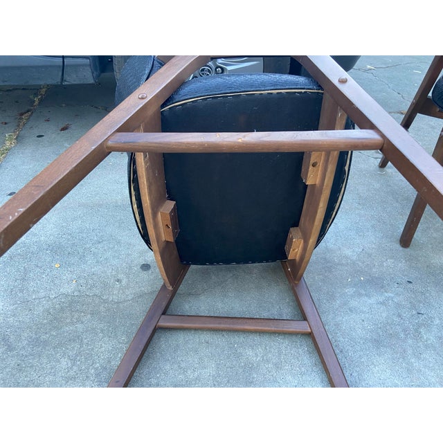 1980s Vintage Mid Century Modern Accent Chairs For Sale - Image 5 of 12