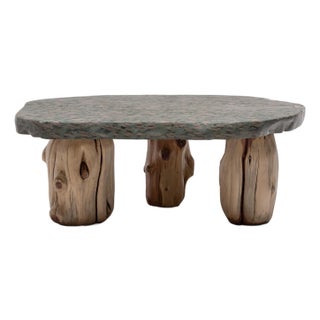 Loggia Meditation Stone Table For Sale
