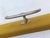 Goldenrod Wall Coat Rack in Mustard-Colored Wool and Nickel Plated Metal by Sergio Mazza for Artemide, 1960s For Sale - Image 8 of 11