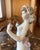 1990s Lladro Female Figurine Wearing Floral Headband For Sale - Image 5 of 8