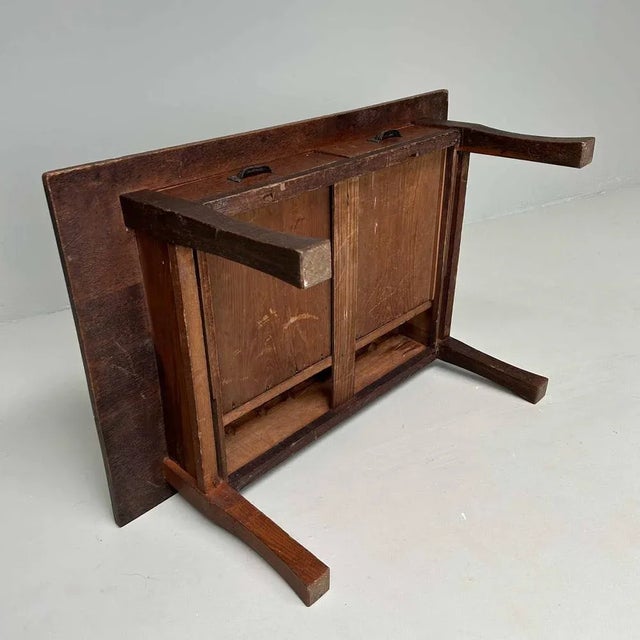 Japanese Shosai-Ki Writing Desk, 1930s For Sale - Image 11 of 12