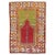 1940s Colorful Turkish Prayer Niche Rug - 3'3" x 5'8" For Sale - Image 15 of 18