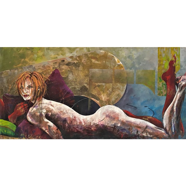 Impressionist "Splendido" Original Painting by Vito Loli For Sale - Image 3 of 4