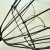 Metal Antique French Handmade Petal Top Wire Kitchen Basket For Sale - Image 7 of 12