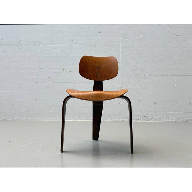 SE 42 3-Legged Chair by Egon Eiermann for Wilde & Spieth, 1950s For Sale - Image 16 of 16