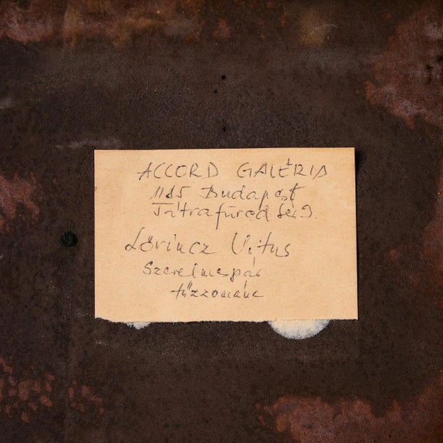 Vitus Lőrincz, Lovers, Enamel For Sale - Image 12 of 13