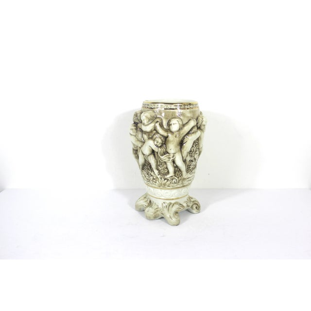 R，CAPODIMONTE  ITALY ポット TEA SET * Capodimonte MAS (italy) Cherub & Dragon Demitasse