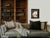 “Rodeo” Black Abstract Art in Antique Frame, Transitional Living Room Art by JTS For Sale - Image 4 of 10
