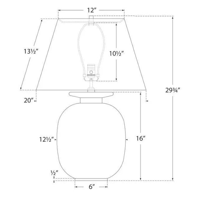 Transitional Christopher Spitzmiller for Visual Comfort Signature Hans Medium Table Lamp in Sandy White with Linen Shade For Sale - Image 3 of 3